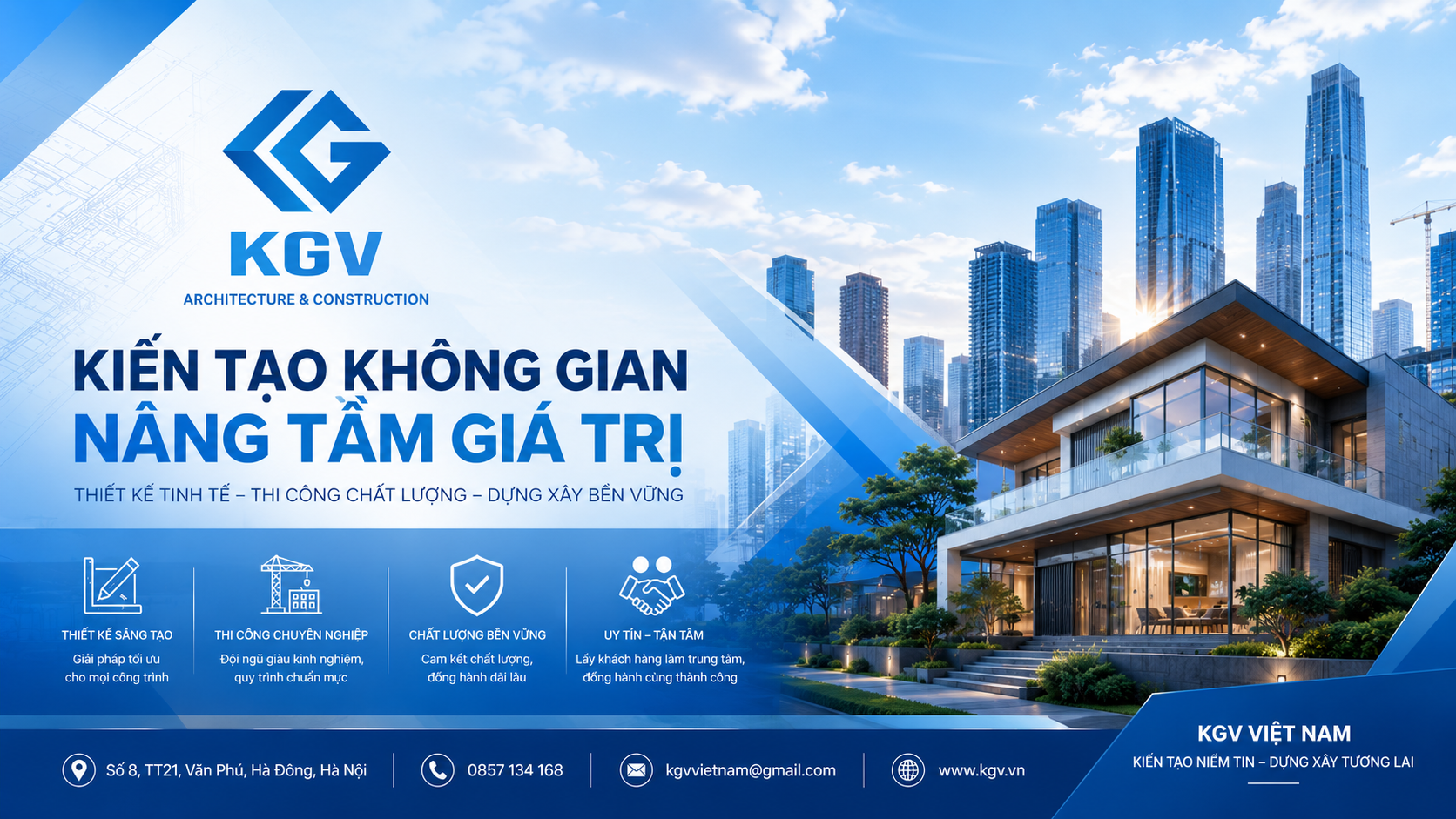 KGV - Biệt thự sân vườn Sóc Sơn